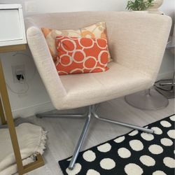 2 Tub Chairs By Crate And Barrel 