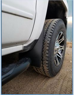 Chevrolet Silverado mud flaps