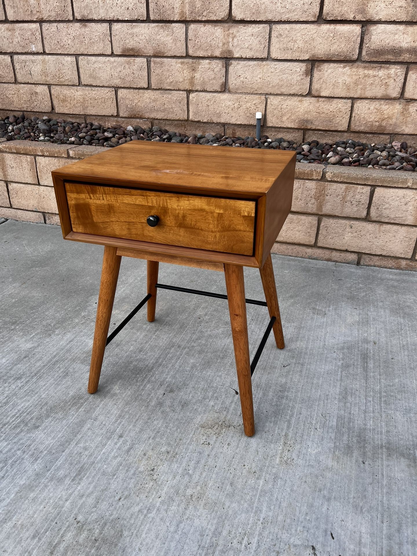 Mid-century, modern single nightstand