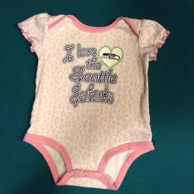 Seahawks onesie