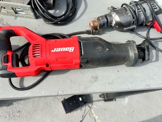 Harbor freight sawzall  basically brand new.