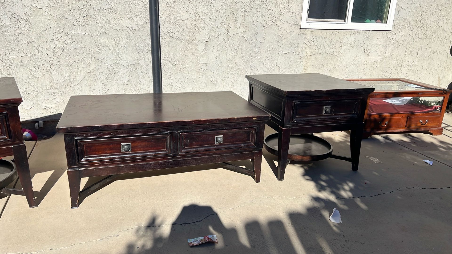 Solid Wood Coffee And End Tables Ashley Furniture