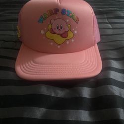 Kirby Hat *Trucker Snapback*/ Video Game Apparel