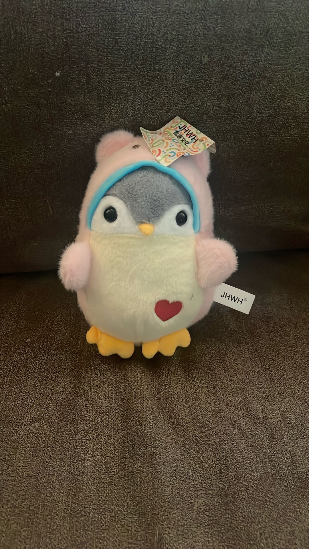 JHWH Cute Pink Penguin
