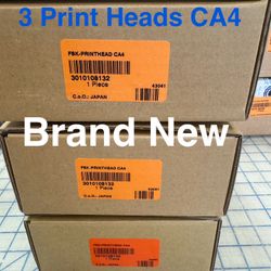3 Print Heads CA4