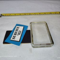 Vintage glass paper weight 