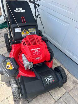 Craftsman gas mower self propelled