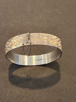 Sterling Silver .925 Nymph Bangle Bracelet