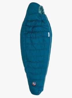 Big Agnes Sidewinder SL Sleeping Bag 20F Down Lyons Blue Teal Regular