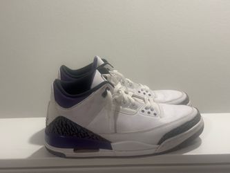 Jordan 3 “ Dark iris” size 10