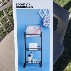 Bathroom Storage Cart Black - Room Essentials Shower Caddy Tower 