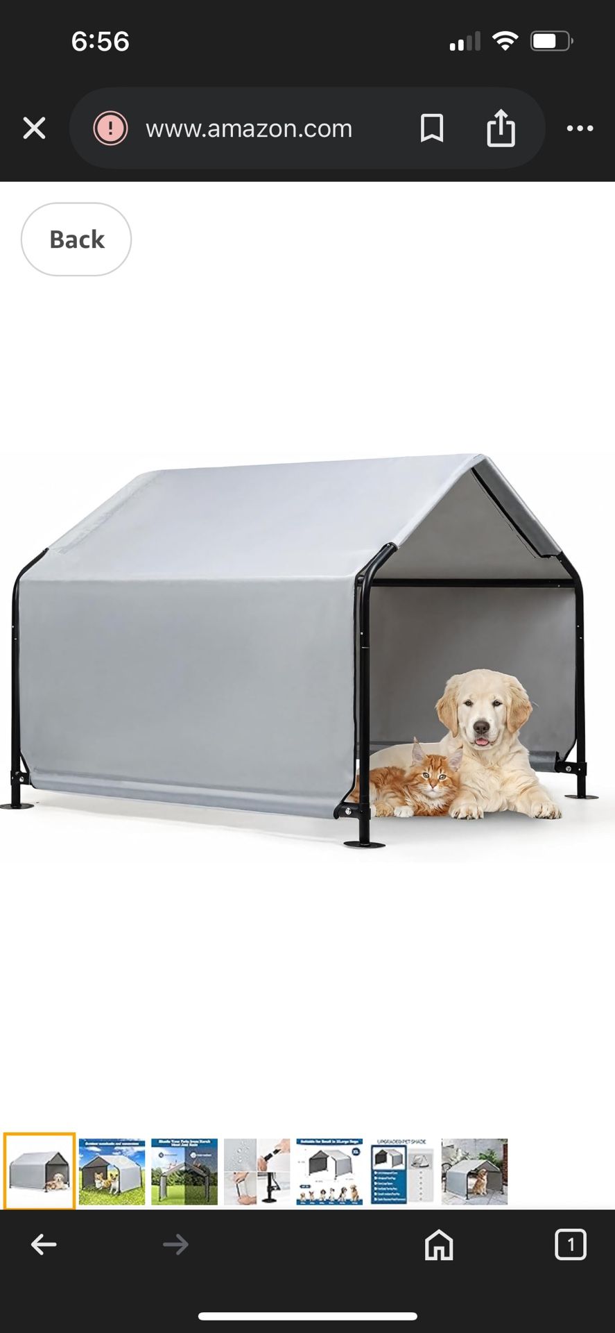 Dog Shade Shelter Pet Outdoor Tent Large Dog House Sun Rain Animal Shelter Livestock for Outside Dog Shade Canopy