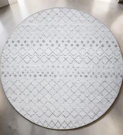 GLN Rugs Contemporary Collection - Machine Washable Area Rug, Contemporary Washable, Non Slip, Low Pile Chenille Rug, Living Room, Bedroom, Kitchen Ru