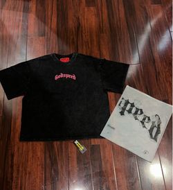 Godspeed Men’s T-Shirt Black and Red Size Large