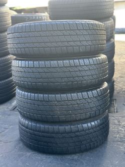 SET OF TIRE 235 75 15 CORSA 85% LIFE