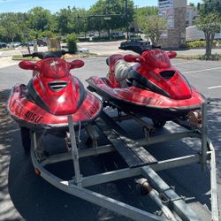 2000 Seadoo Jet Ski With Trailer 