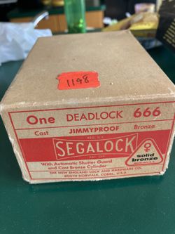 Sega Locke. New But Old. Never used