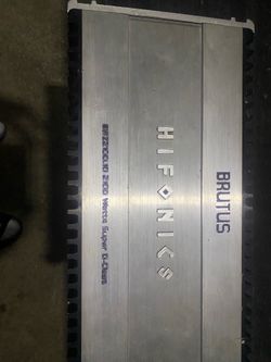 BRUTUS HIFONICS 2100WATTS
