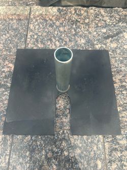 Base Plate for Pipe and Drape Systems