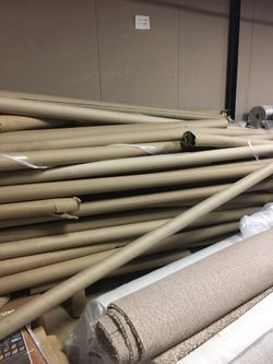 Carpet tubes