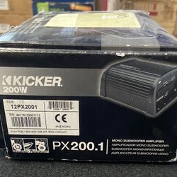 Kicker PX200.1 Sub Woofer Amp