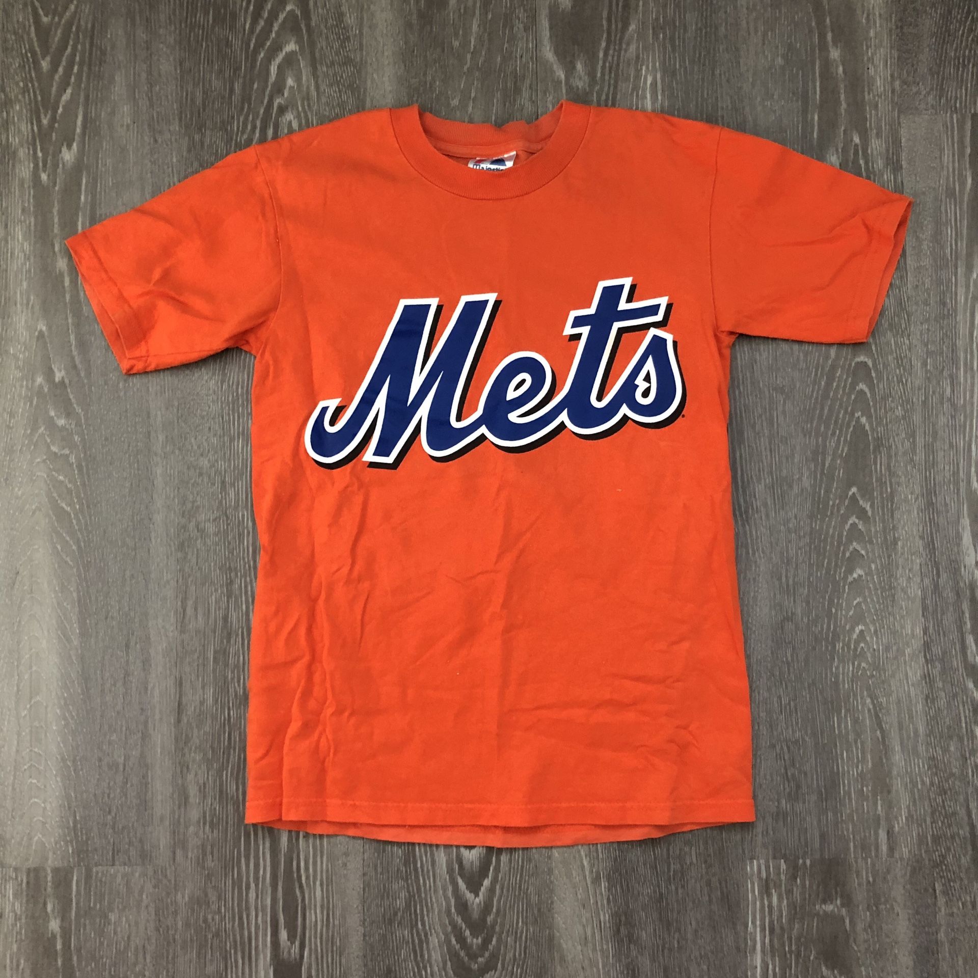 New York Mets MLB Majestic Youth Tee Shirt Short Sleeve #5 David Wright