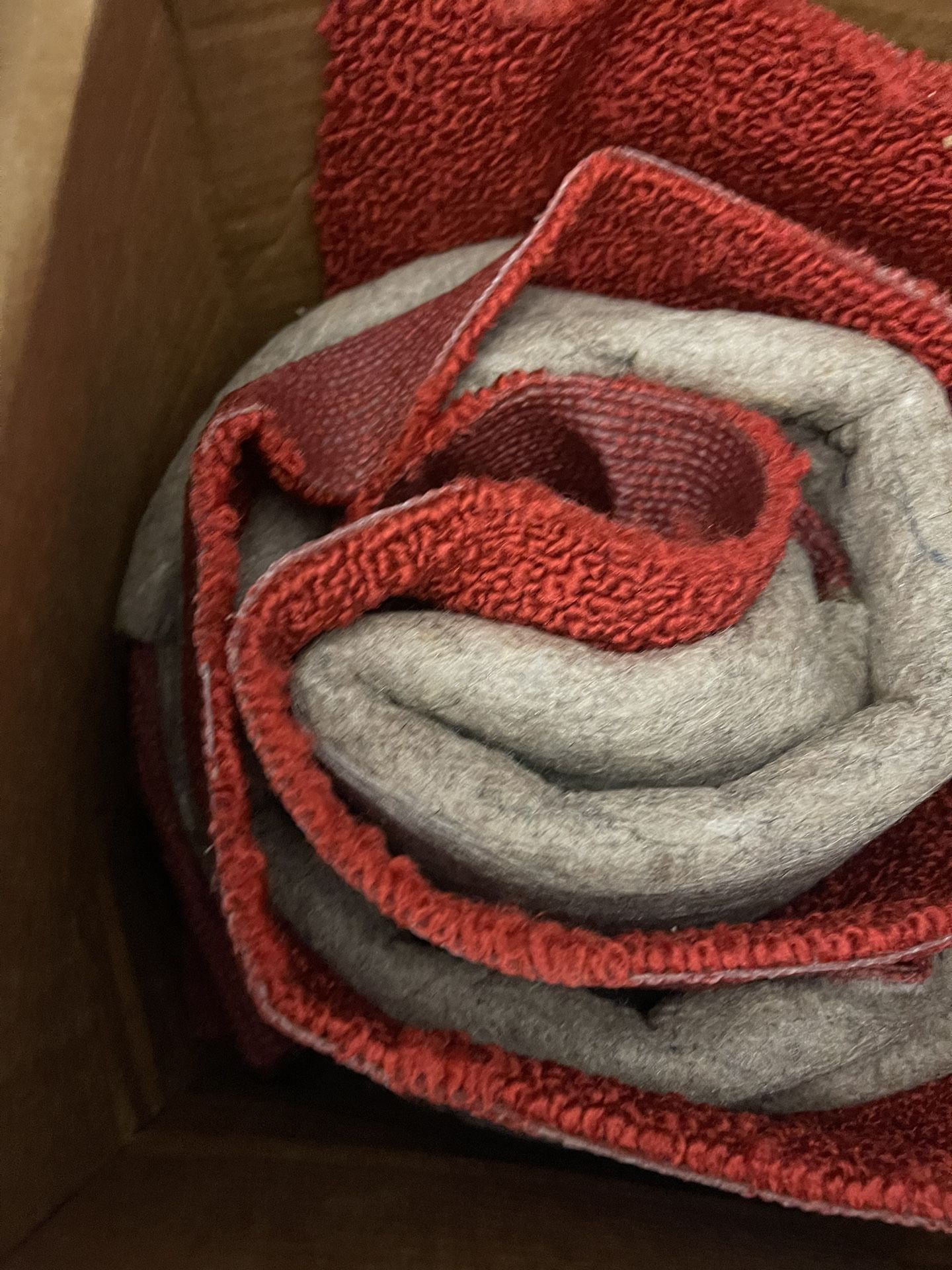 Custom ordered Carpet(Red): 1962 Chevy Nova 2 Door Coupe