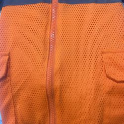Orange Safety Vest 4 Pockets