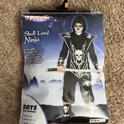 Boys Skull Lord Ninja Costume