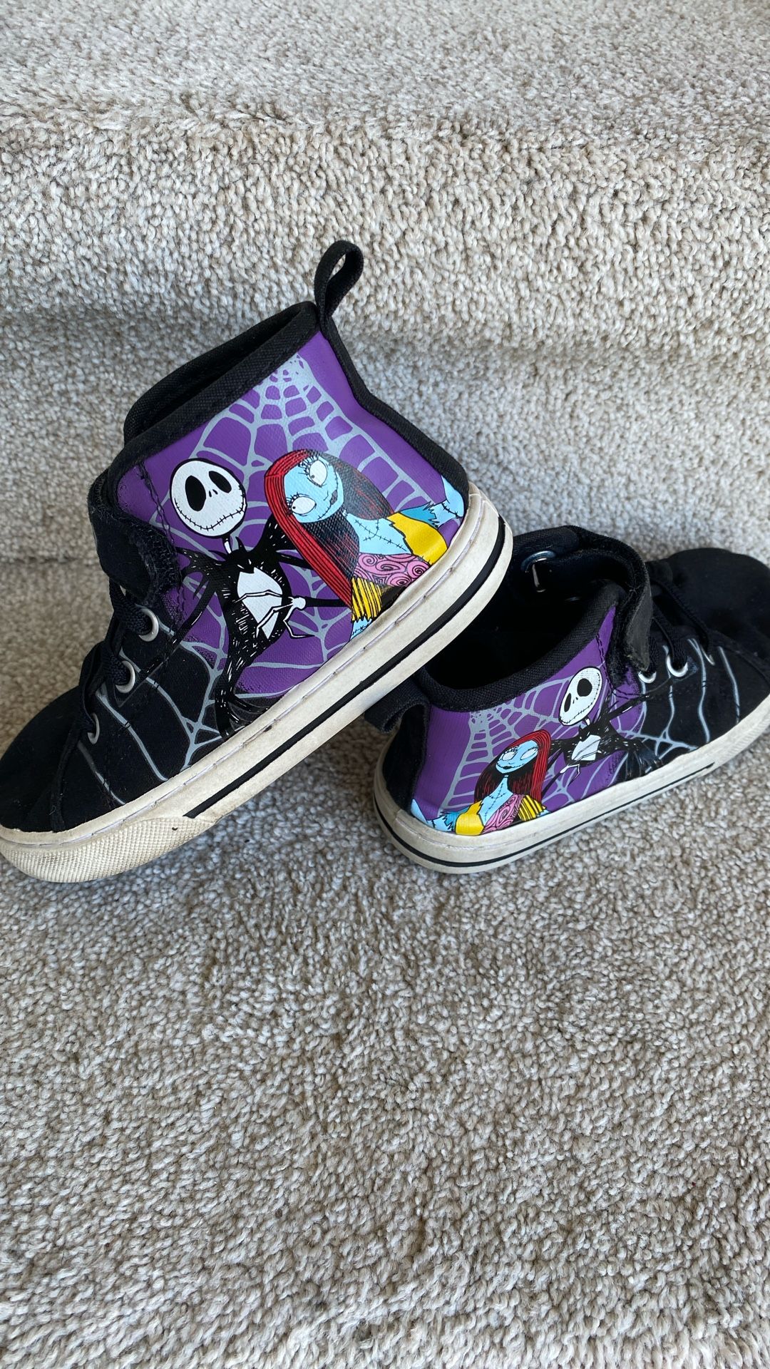 Shoes Sz. 10. Sally And Jack The Night Before Christmas. Disney 
