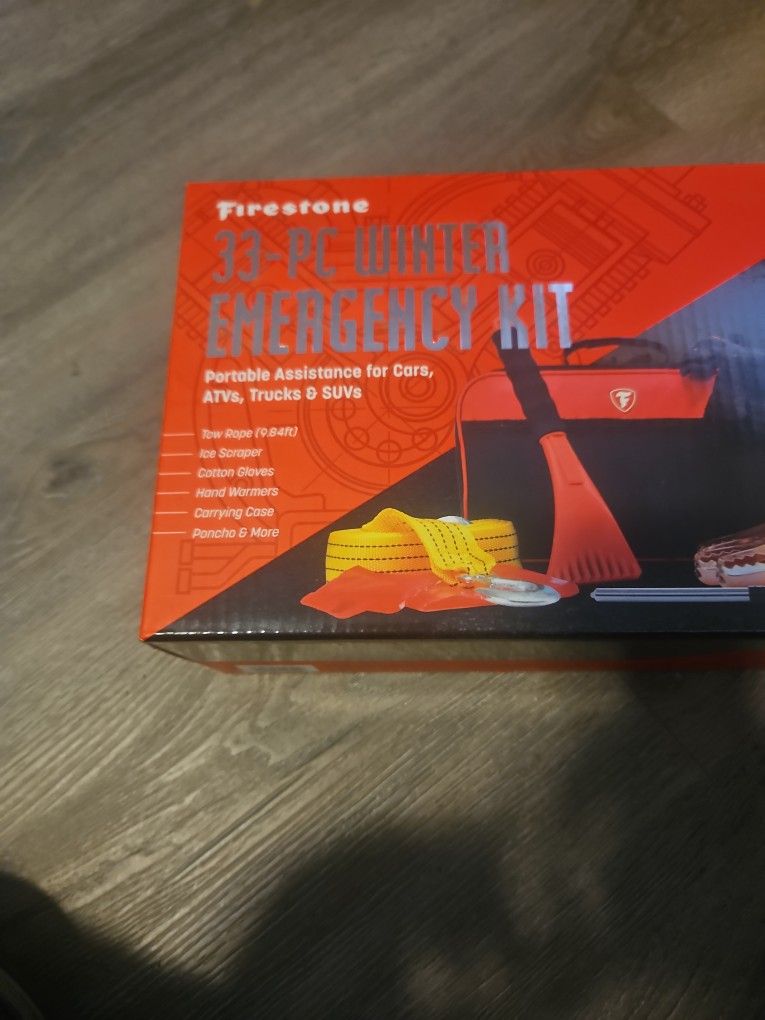 Firestone 33 PC Winter Emergency Kit