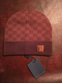 Brown Lv Beanie Brand New Authentic