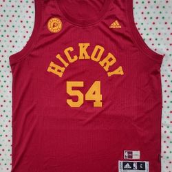 Men’s Large #54 Wood NBA Indiana Pacers Hickory Special Edition Swingman Jersey