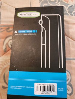 X-Smart Home Wireless WiFi Video Doorbell Mobile Phone Remote Monitoring