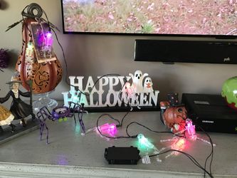 Halloween Blinking Skeleton String Lights — Set Of 2!
