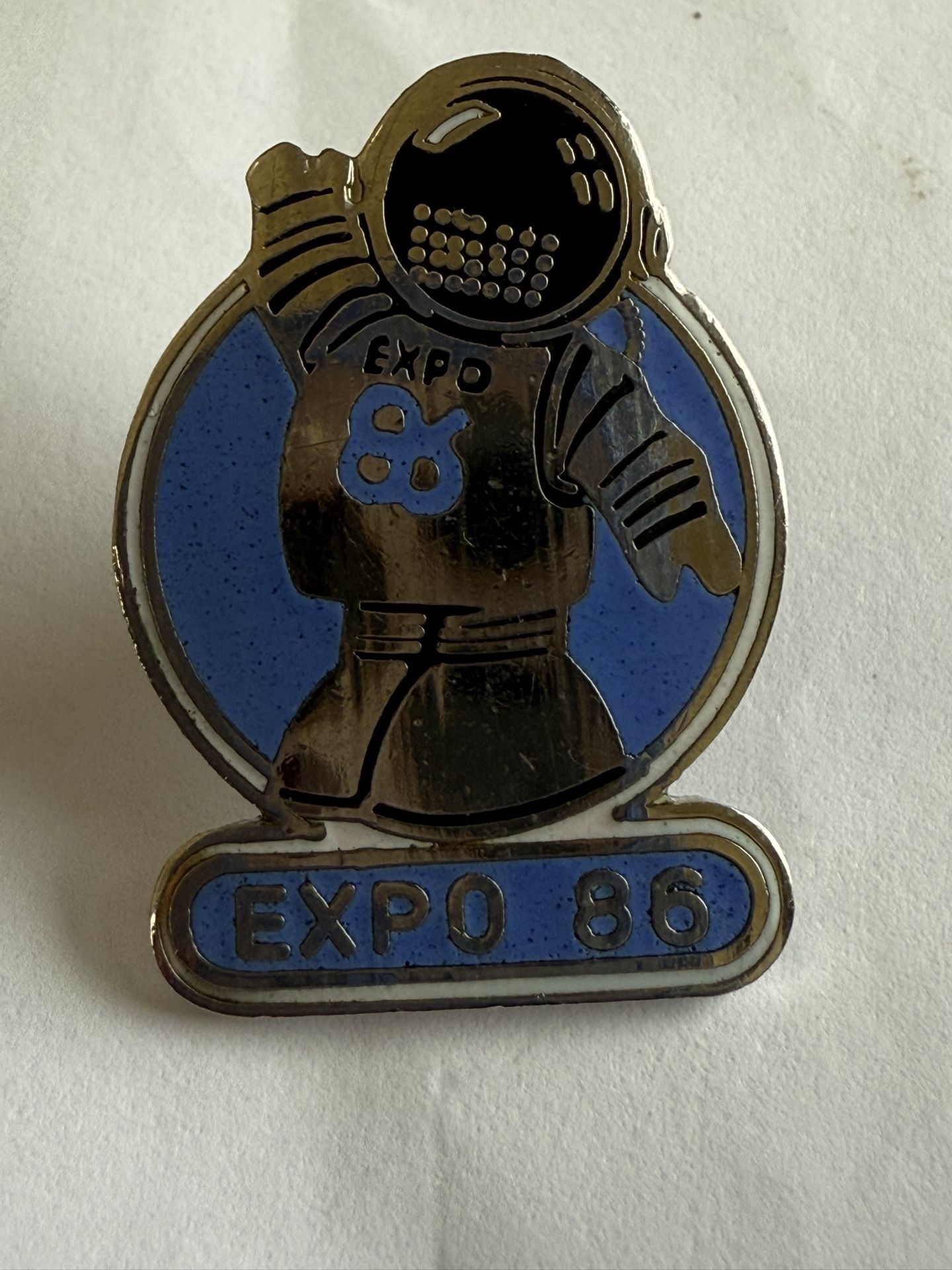 1986 EXPO 86 Lapel Hat Pin