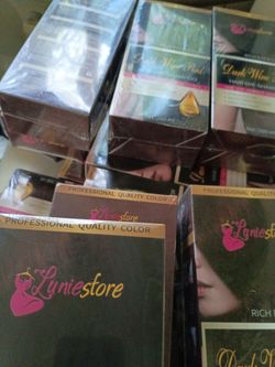 Lyniestore Dark Wine Red Hair Dye Shampoo