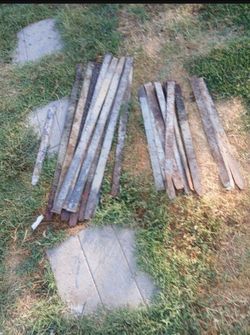 Used steel stakes