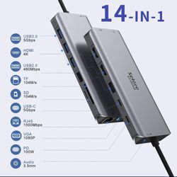 14in1 USB C Docking Station 