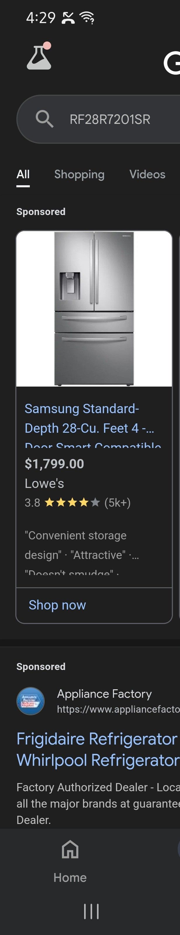 Samsung Smart refrigerator