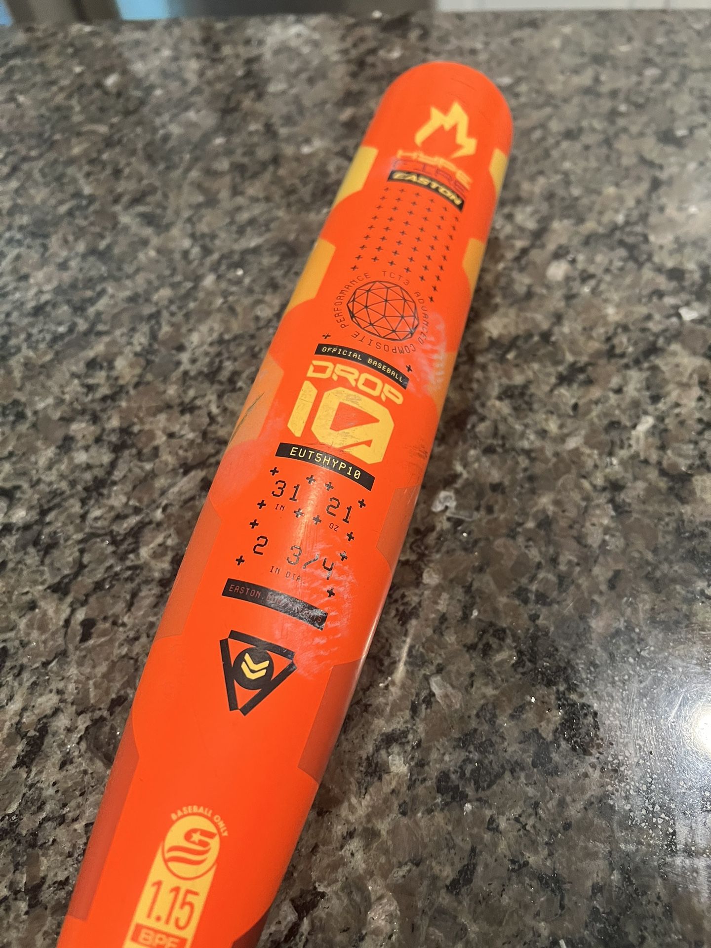 Hype Fire USSSA 31 Inch 21 Oz Drop 10