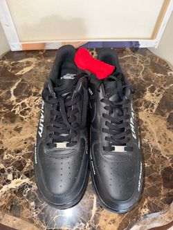 Tampa Bay Buccaneers My Cause My Cleats Inspired Team Shoe For Coaches And Players Nike Air Force Ones Black Lows Men Size 15 Shoe
