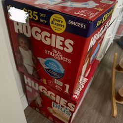 Huggies Baby Diapers Size 1 