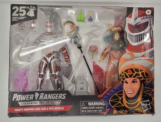 Power Rangers Lightning Collection Lord Zedd & Rita Repulsa 25th Anniversary 2-Pack