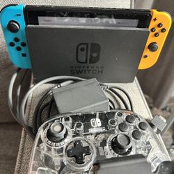 Nintendo Switch Video Game Console And Mario Party!