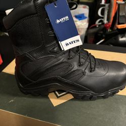 Bates Black Boots 