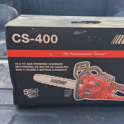 Echo CS-400 Chainsaw New 