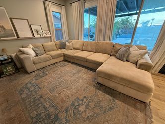 Custom Down-filled Sectional