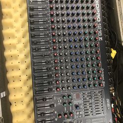 16 Channel Audio Pro Powered W Custom Road Case