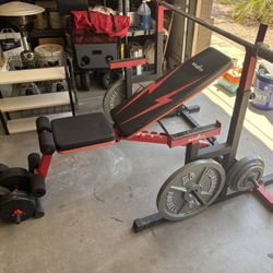 Storm Weight Bench With Weights